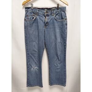 Lucky Brand Dungarees 8M501 Straight Leg Jeans Blue Women Size 8/29